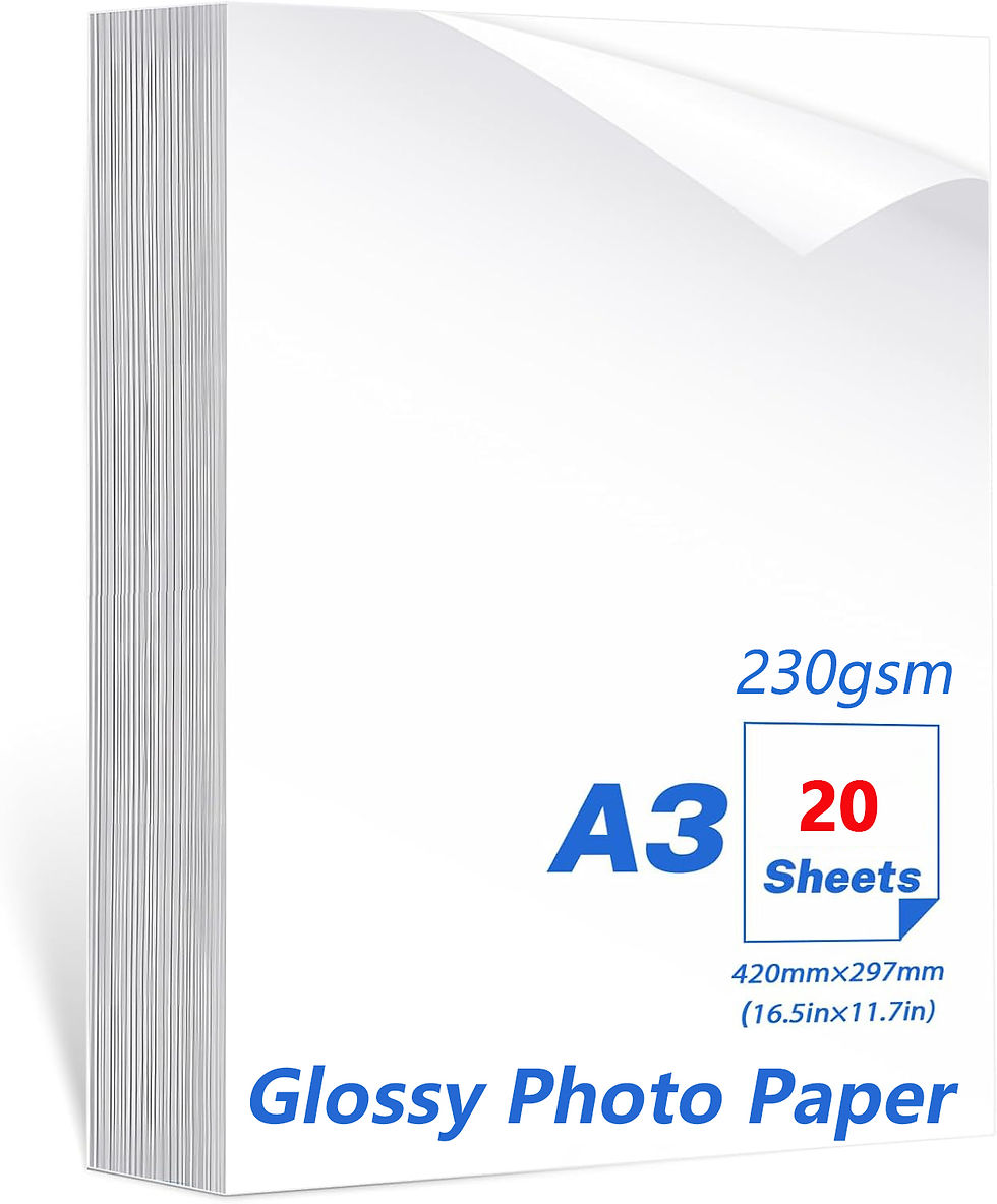 Thumbnail: A3 Photo Paper, Waterproof Glossy for Photo Paper，Waterproof Embossed Card Pap