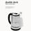 Thumbnail: Electric Kettle Stainless 1.8L Steel Double Layer Glass Health Preserving Pot El