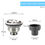 Thumbnail: Kitchen Stainless Steel Sink Sink Drainer Accessories Sink Single and Double Sin