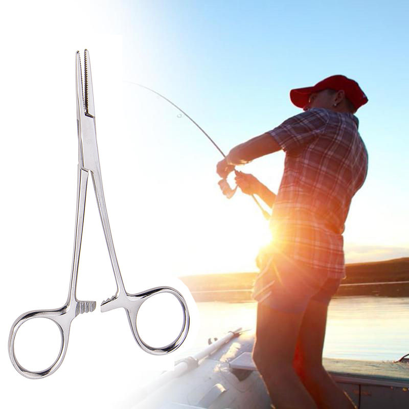 Thumbnail: Hand Tool 12.5 16 18cm Hemostatic Forceps Pet Hair Clamp Fishing Locking Pliers
