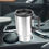 Thumbnail: 12V 450ml Electric Heating Car Kettle Water Coffee Milk Thermal Mug Camping Trav