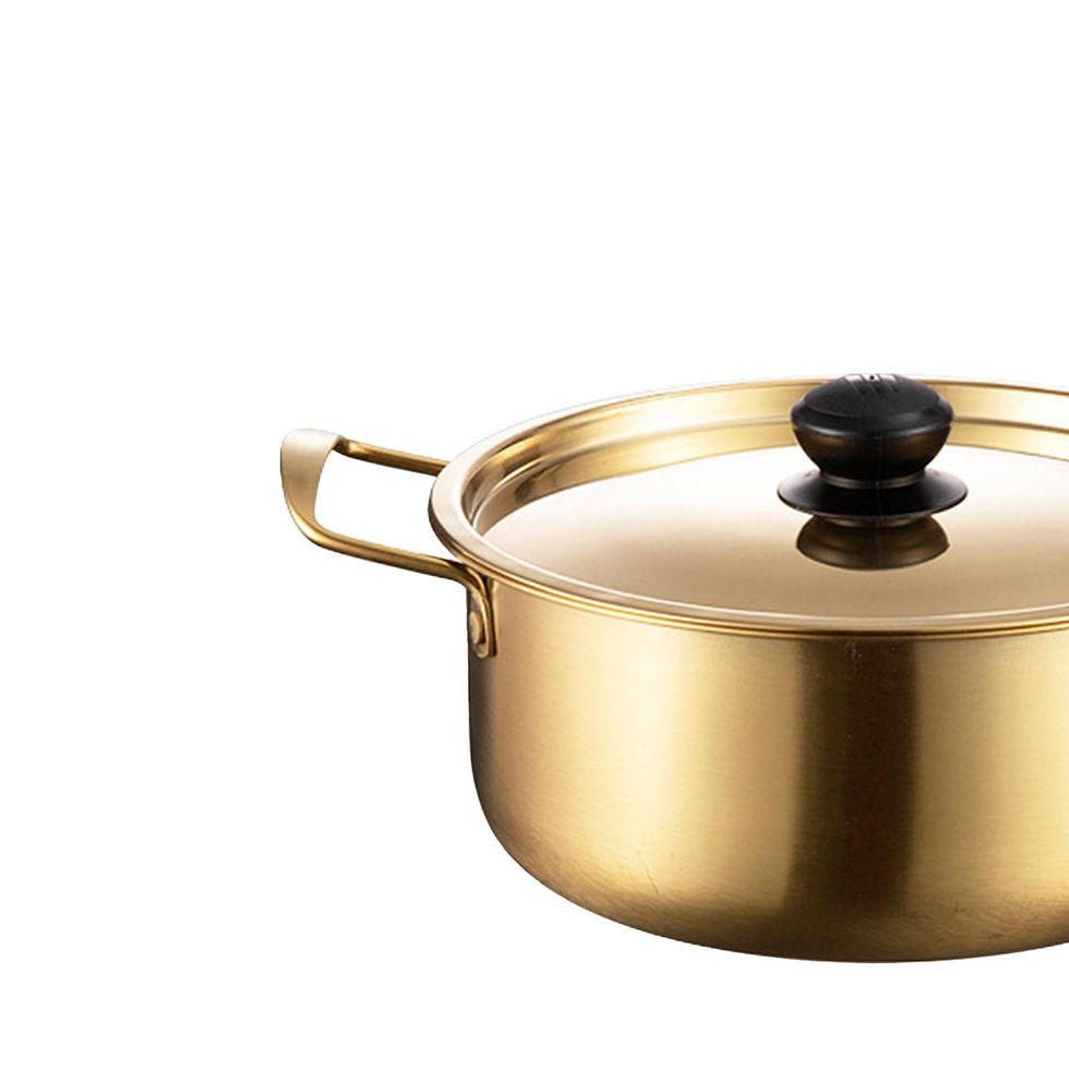 Thumbnail: Korean Ramen Cooking Pot with Handle Multifunctional Shin Ramyun Pot Noodles Pot