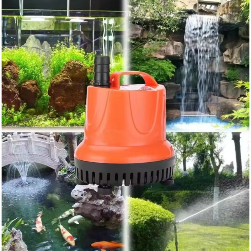 Thumbnail: Water Pump 30/45/60/85W Fish Tank Bottom Suction Submersible Pump, Quiet Hydropo