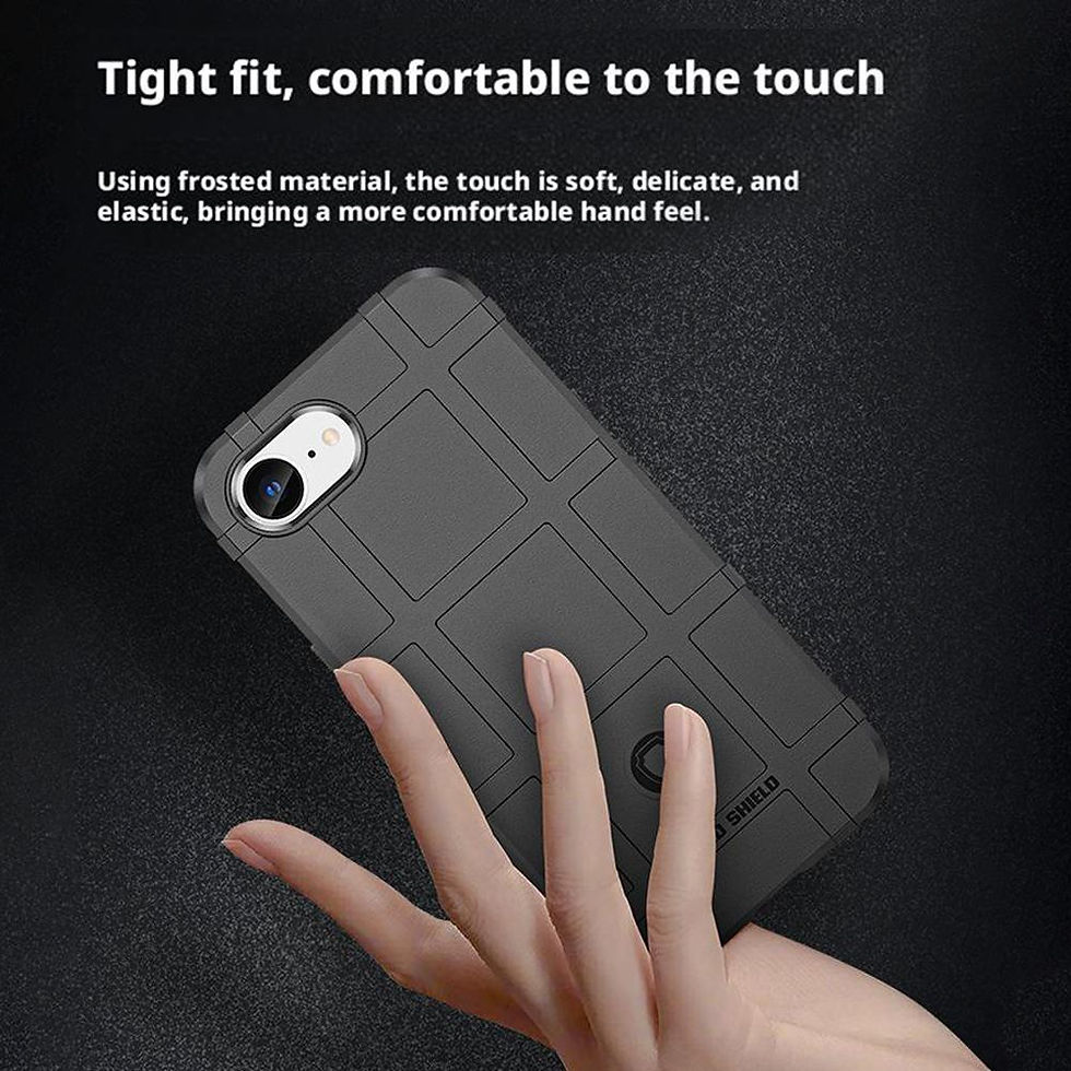 Thumbnail: Phone Case For iPhone 16e Rugged Armor Shockproof Phone Case Soft TPU Slim Full