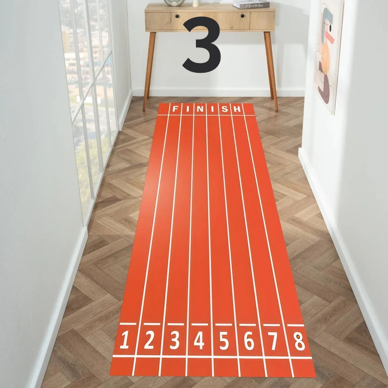 Thumbnail: Racing Track Runner Rug City Road Printed Carpet Porch Foyer Covered with Rug Ch
