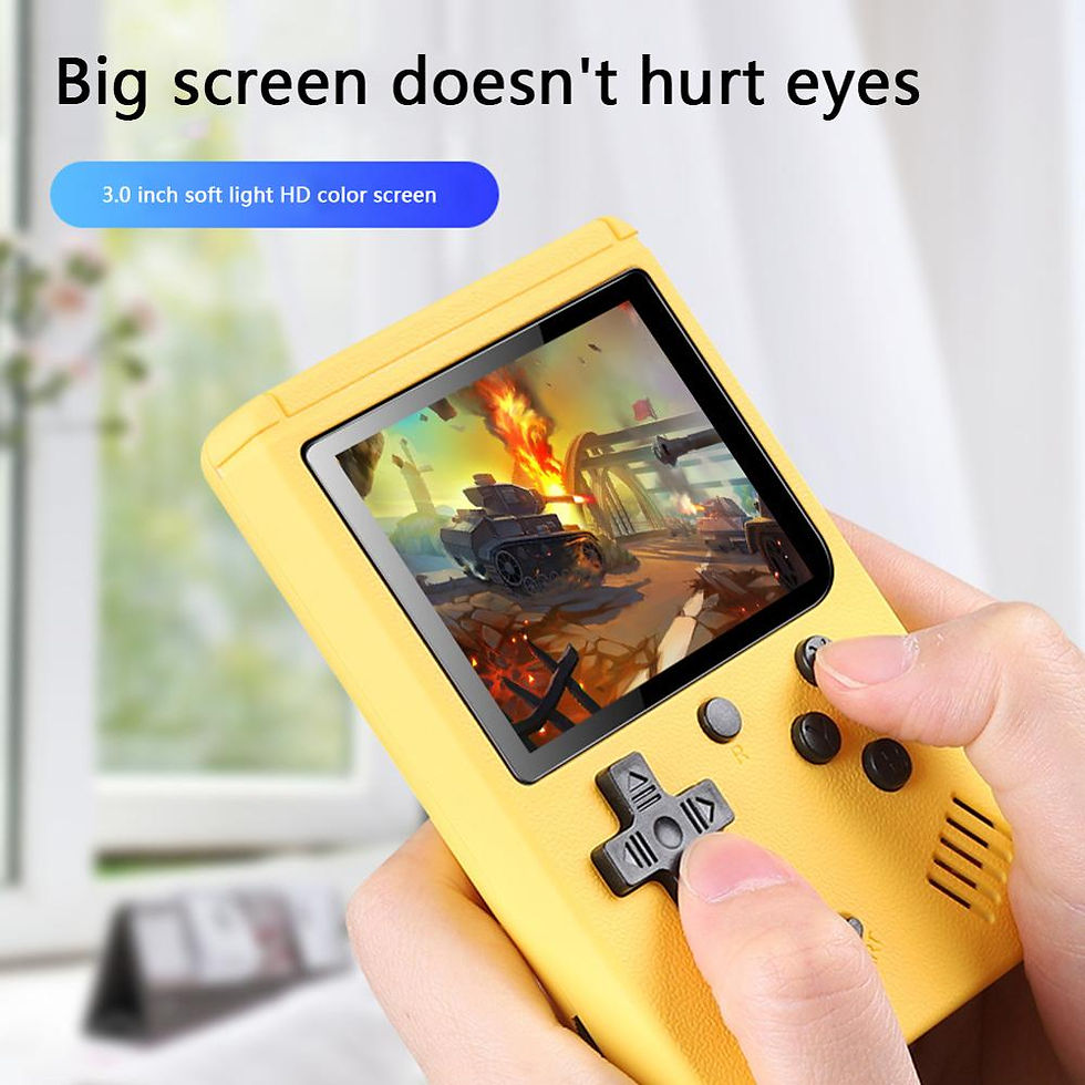 Thumbnail: 🎮 400-in-1 Mini Handheld Retro Game Console – Classic 8-Bit Fun