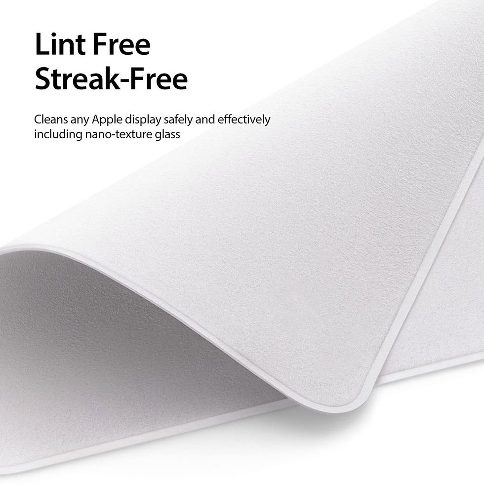 Thumbnail: Microfiber Cleaning Cloth Polishing Cloth for Laptop, LCD TV, Computer Screen, M