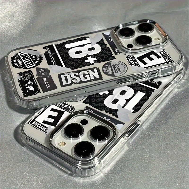 Thumbnail: A Stylish, Lightweight, High-End Design Transparent Electroplated Frame Phone Ca