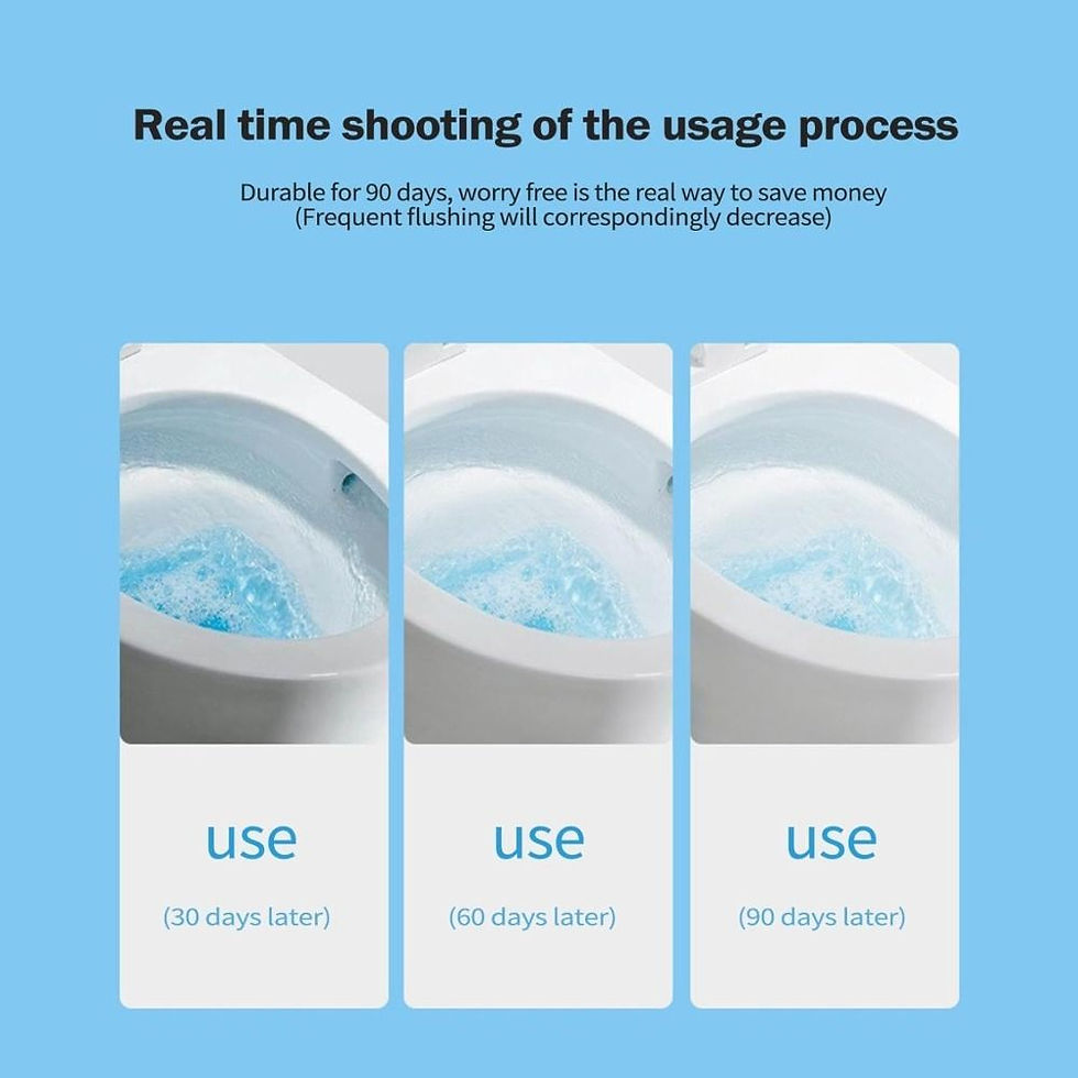 Thumbnail: Sparkling Clean Toilet Bowl Cleaner Long-Lasting Fresh Smell Household Essential