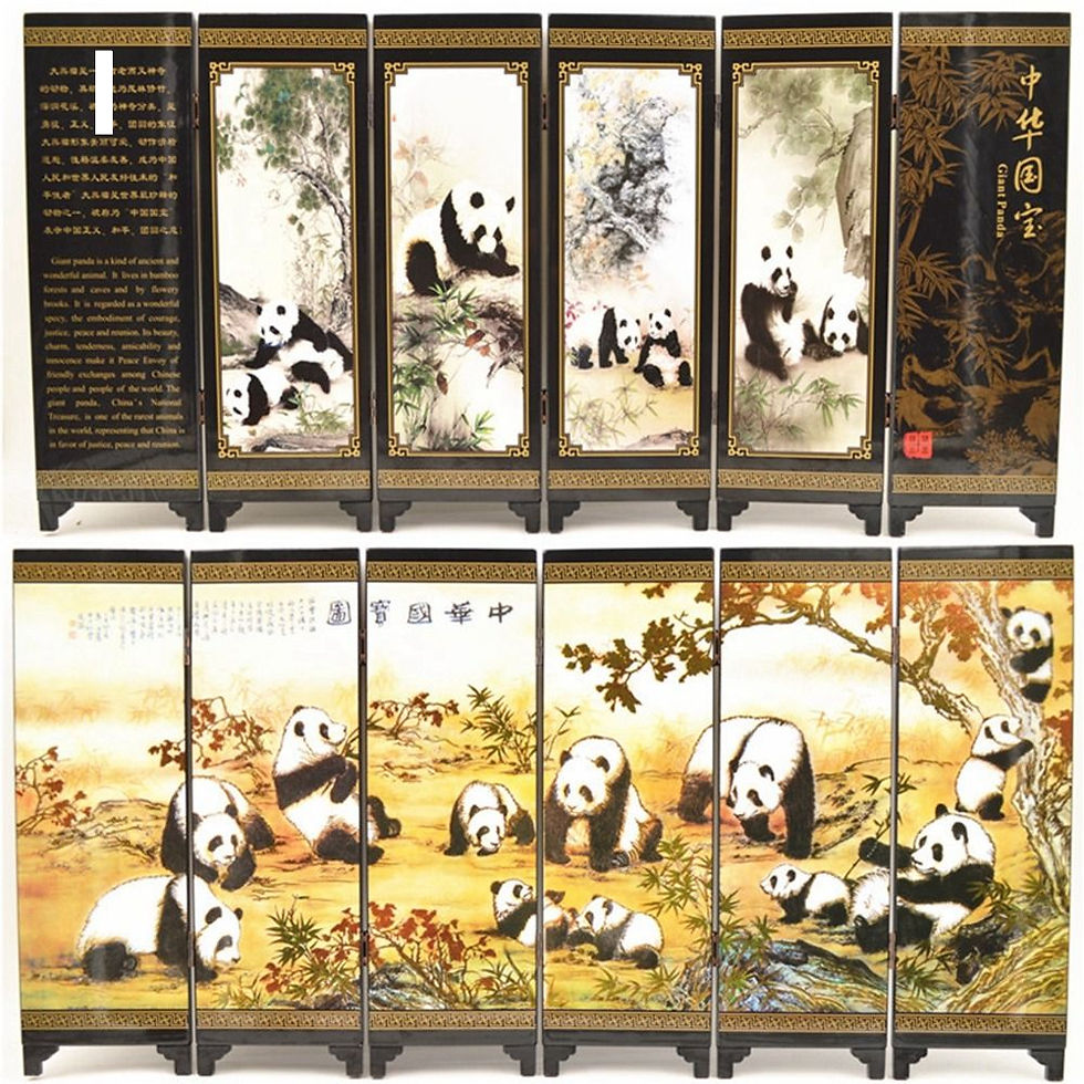 Thumbnail: Business Gifts Home Decor Non-slip Featured Handicrafts Chinese Mural Antique La
