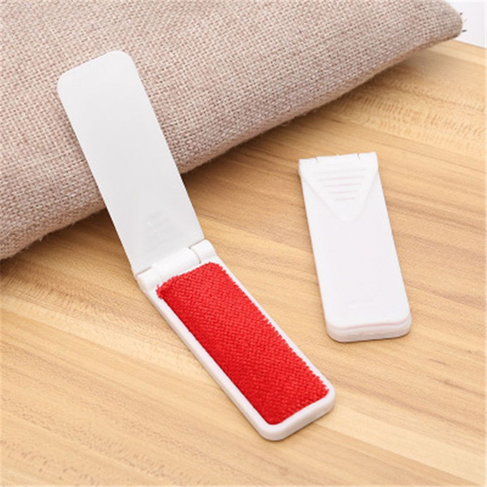 Thumbnail: Collapsible Cleaning Brush Household Portable Electrostatic Static Remover Hair