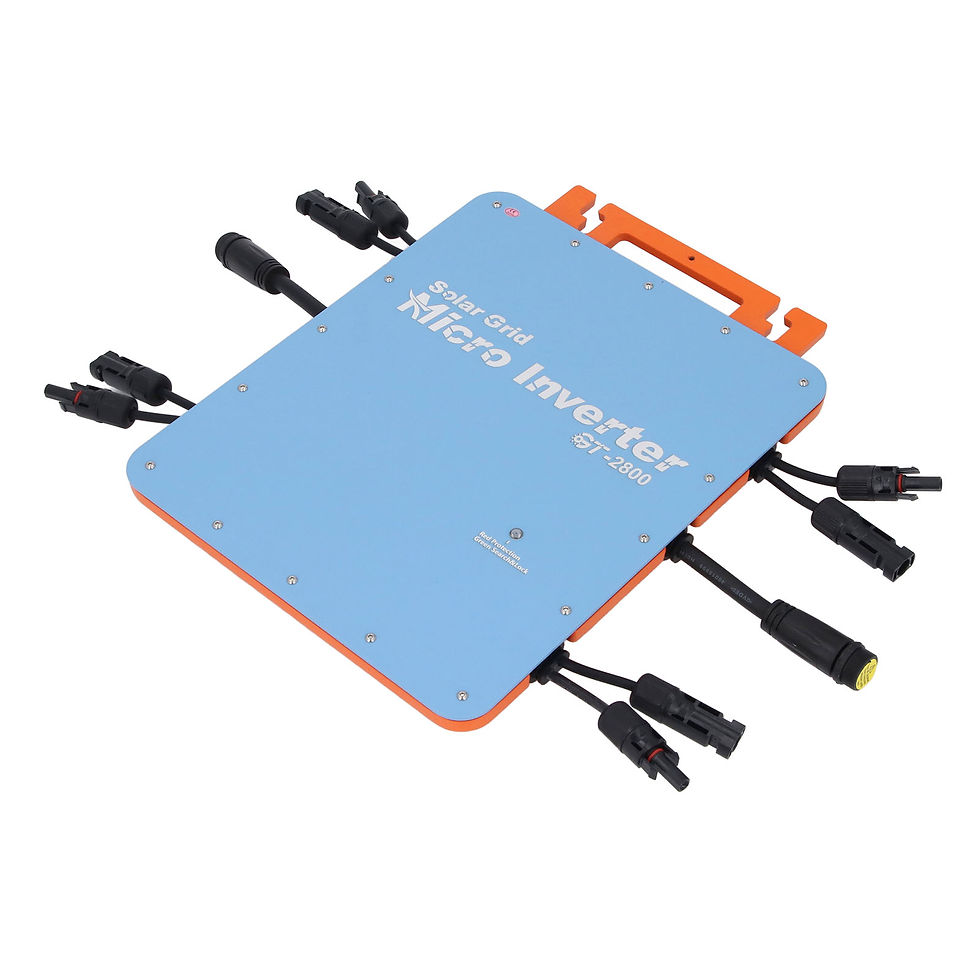 Thumbnail: Solar Grid  Inverter Panel Tie WIFI Control Single Phase with Color Shell 2800W