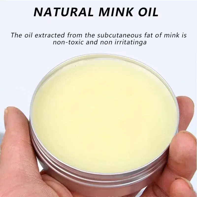 Thumbnail: Car Leather Cleaning cream Seat Maintenance Care Oil Leather Restoration Mink Oi
