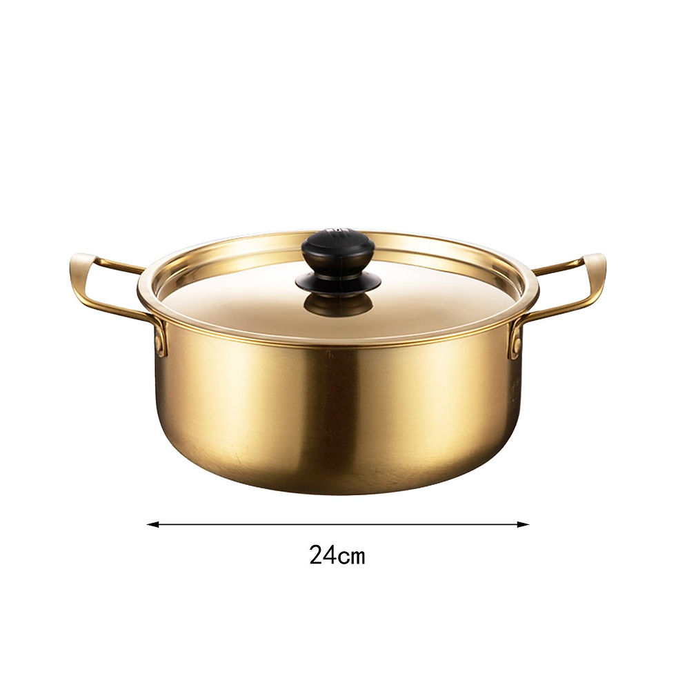 Thumbnail: Korean Ramen Cooking Pot with Handle Multifunctional Shin Ramyun Pot Noodles Pot