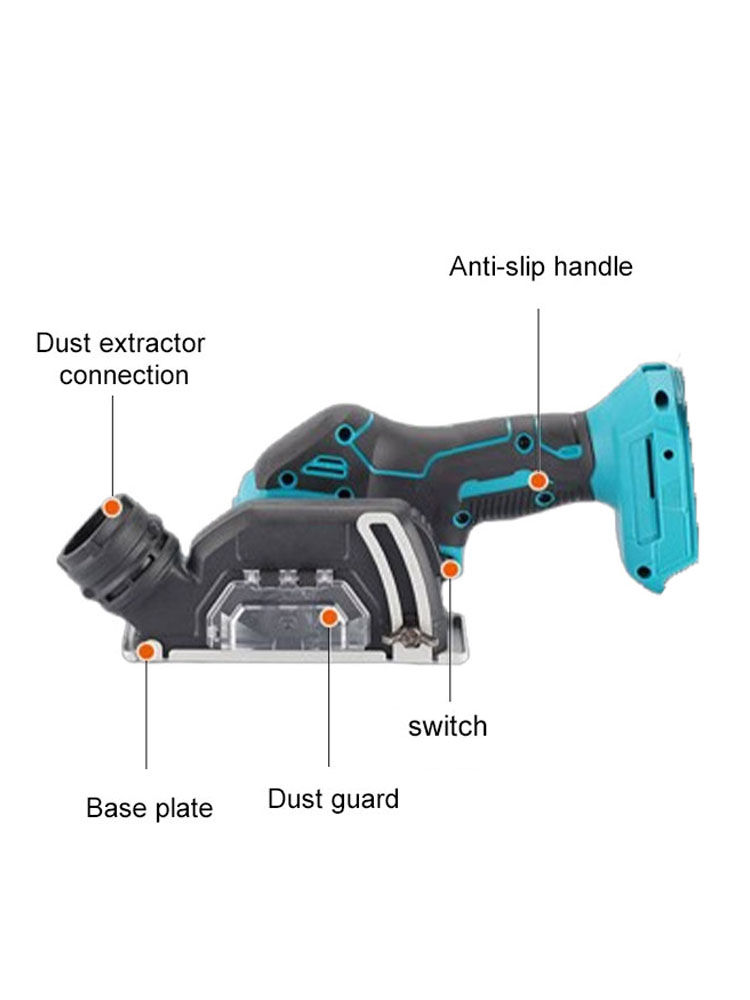 Thumbnail: 3 Inch Mini Angle Grinder Cordless 3 Inch Electirc CUT OFF Tool Cutting Circular