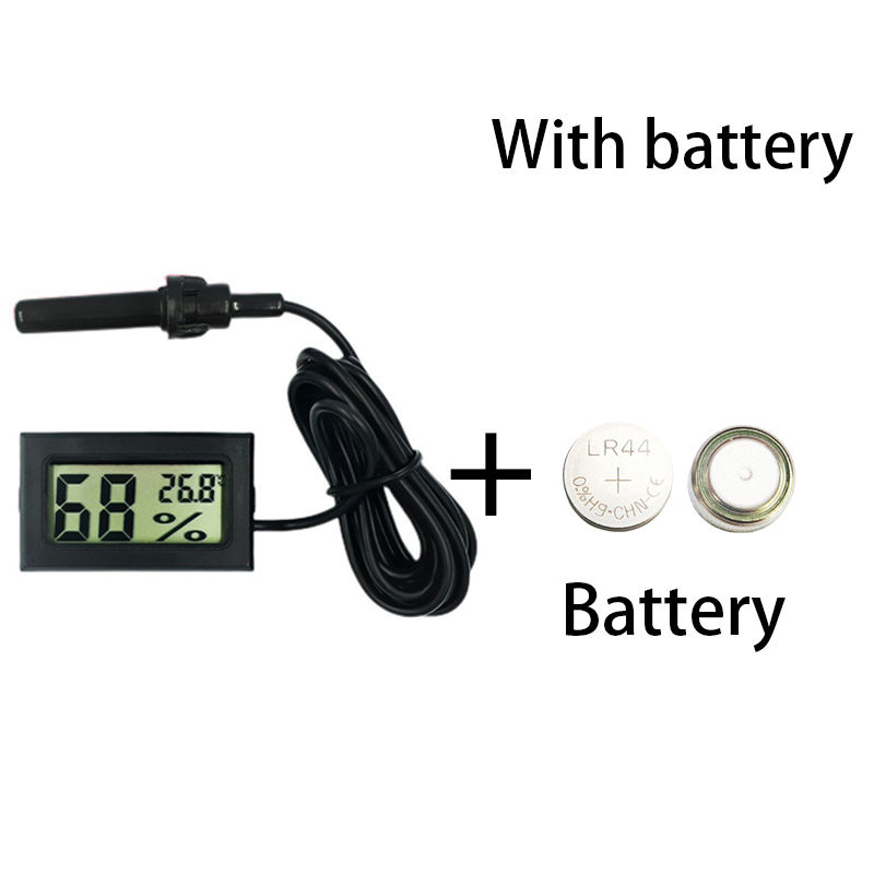 Thumbnail: Thermometer Sensor Hygrometer Gauge Refrigerator Aquarium Monitoring Display Hum