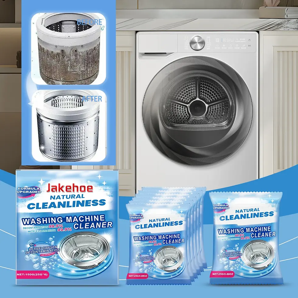 Thumbnail: washing machine decontamination cleaning powder, remove dirt and odor, laundry s