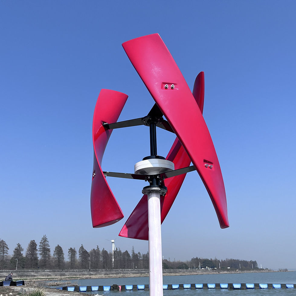 Thumbnail: Wind Turbine 6KW 6000W Vertical Axis Maglev Plant High Voltage Generator 12V 24V