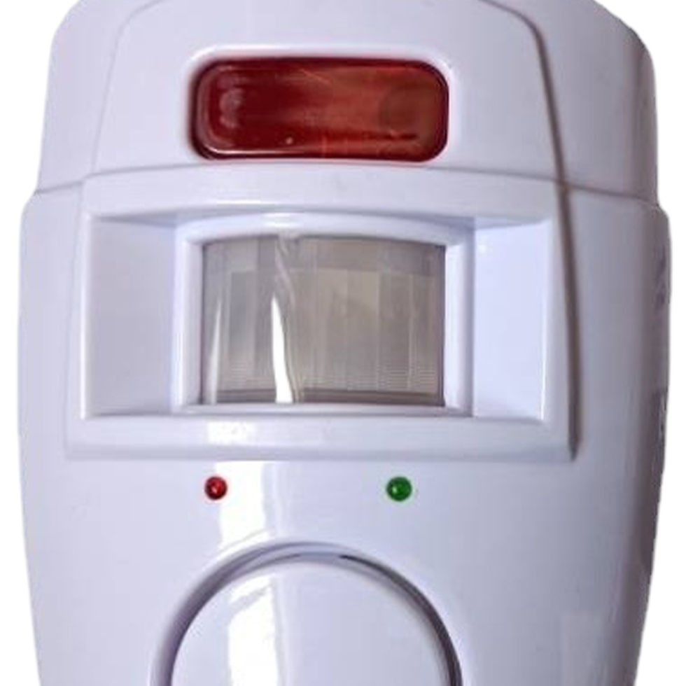 Thumbnail: Motion Detector Alarm with 2 Remote Controls PIR Motion Sensor Detector Alarm Ho
