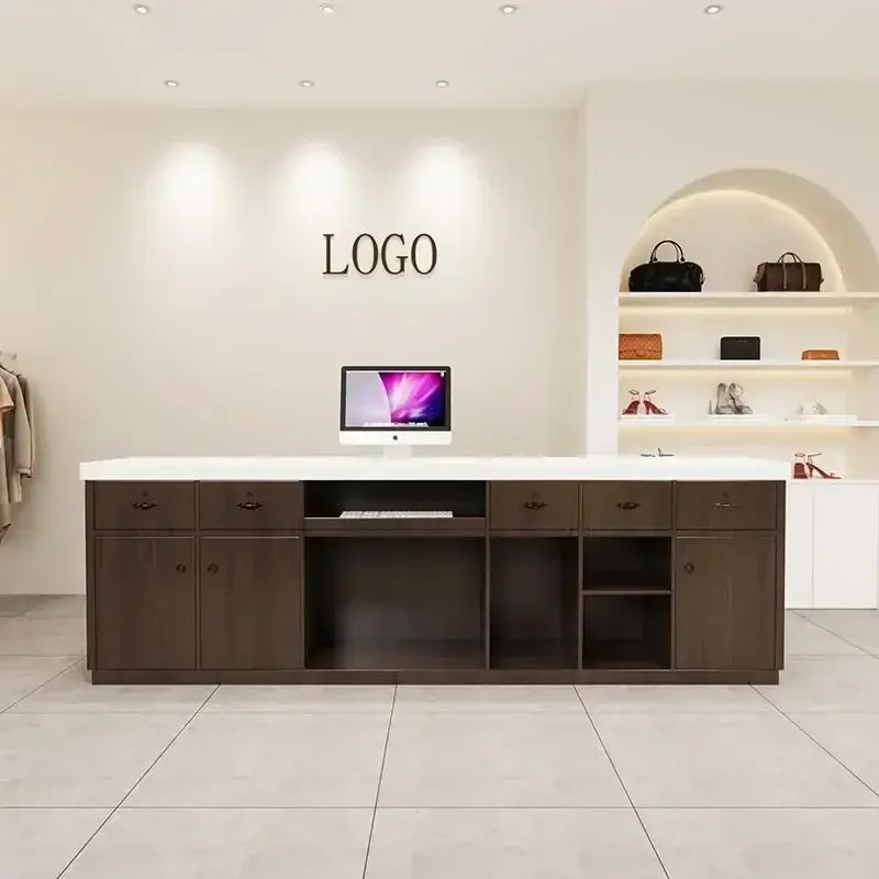 Thumbnail: Office Salon Reception Desks Counter Display Checkout Counter Reception Desks Be