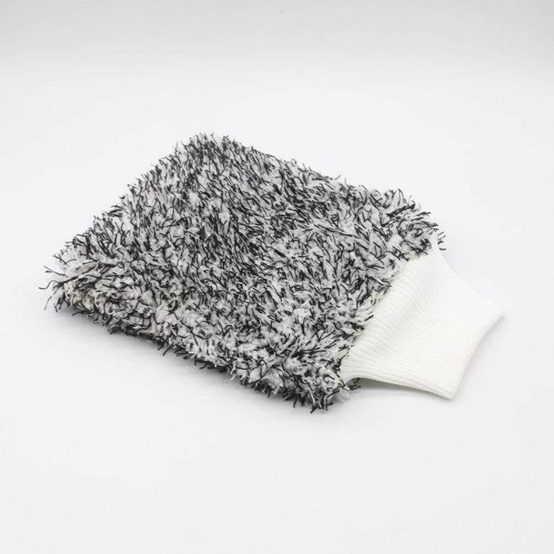 Thumbnail: Cleaning Gloves Car  Soft Microfiber Wash High Density Scratch Free Gloves Car W