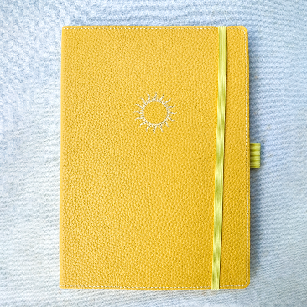 Thumbnail: a5 dotted Bullet Notebooks Creative trend composition diary portable Hardcover J