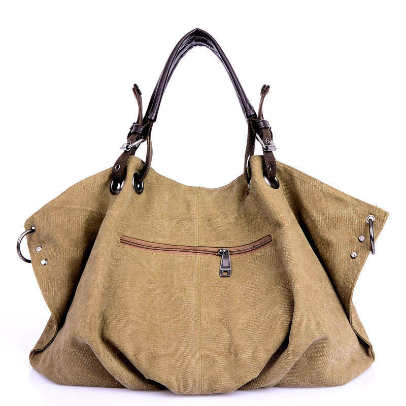 Thumbnail: Women Canvas Messenger Bags Handbags Female Tote Bolsas Femininas Ladies Shoulde