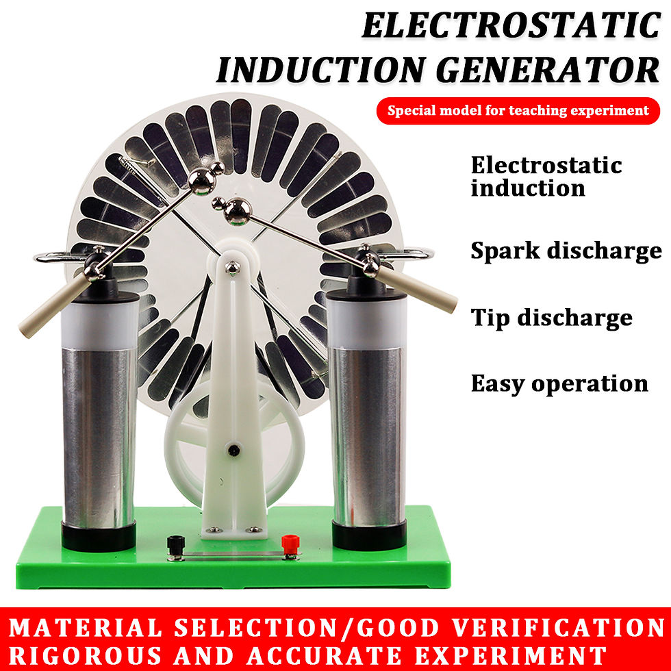 Thumbnail: Static Electricity Generator Electrostatic induction motor Teaching experiment e