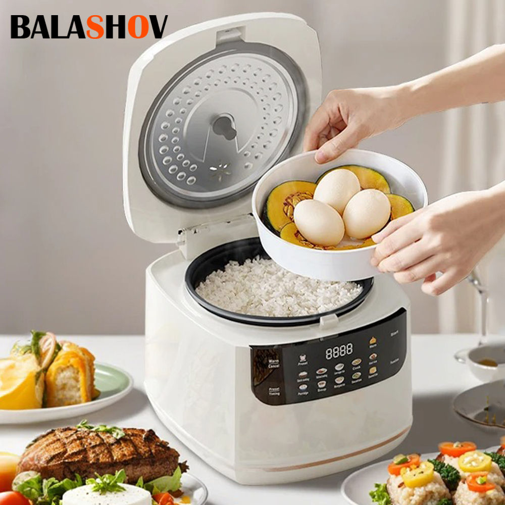 Electric Rice Cooker 2L 1-3 People Multi Cooker Non-Stick Pot Smart Mechanical M