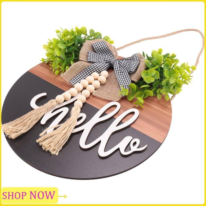 Thumbnail: Especial Welcome Door Sign/Rustic Home Decor For Front Door Bedroom Wood Hanging
