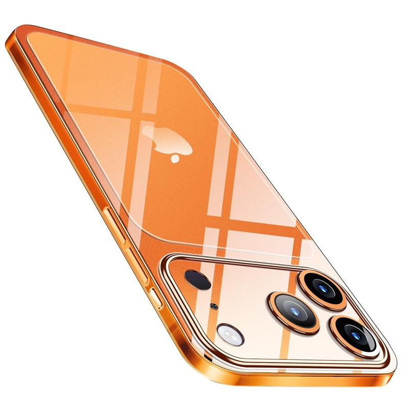 Thumbnail: Flexible Durable Phone Case for iPhone 17 Air 16 15 Pro Max Plus Clear TPU Silic