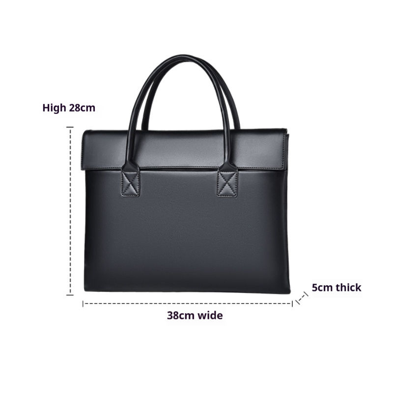 Thumbnail: Large Capacity Laptop Bag - Stylish and durable briefcase with multiple compartm