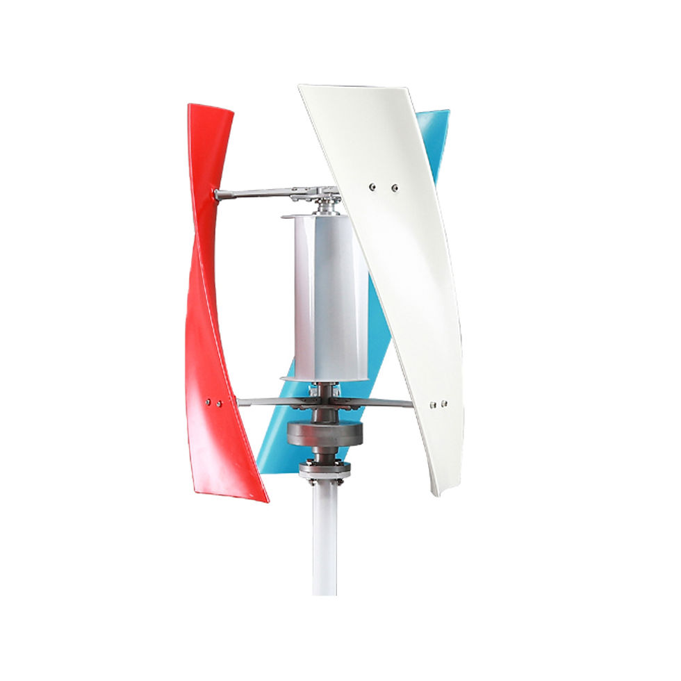 Thumbnail: Factory 10000W 12V 24V 48V Vertical Wind Power Turbine Generator Low Noise Windm