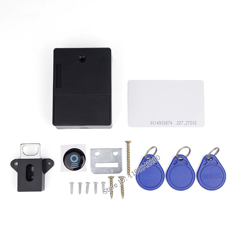 Thumbnail: Intelligent Electronic Locks Invisible Sensor Cabinet Lock Digital Smart Door Lo