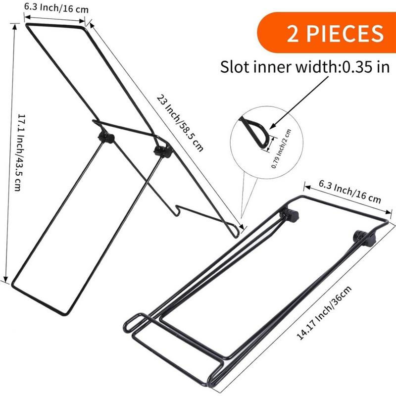 Thumbnail: Garden Solar Panel Stand 2 Pack Solar Panel Holder Steel Panel Mobile Rack Folda