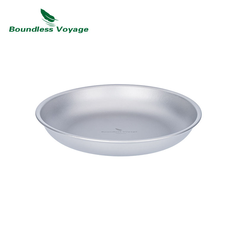 Thumbnail: Boundless Voyage Titanium Plates Dishes Saucer Outdoor Home Food Tray Round Dinn