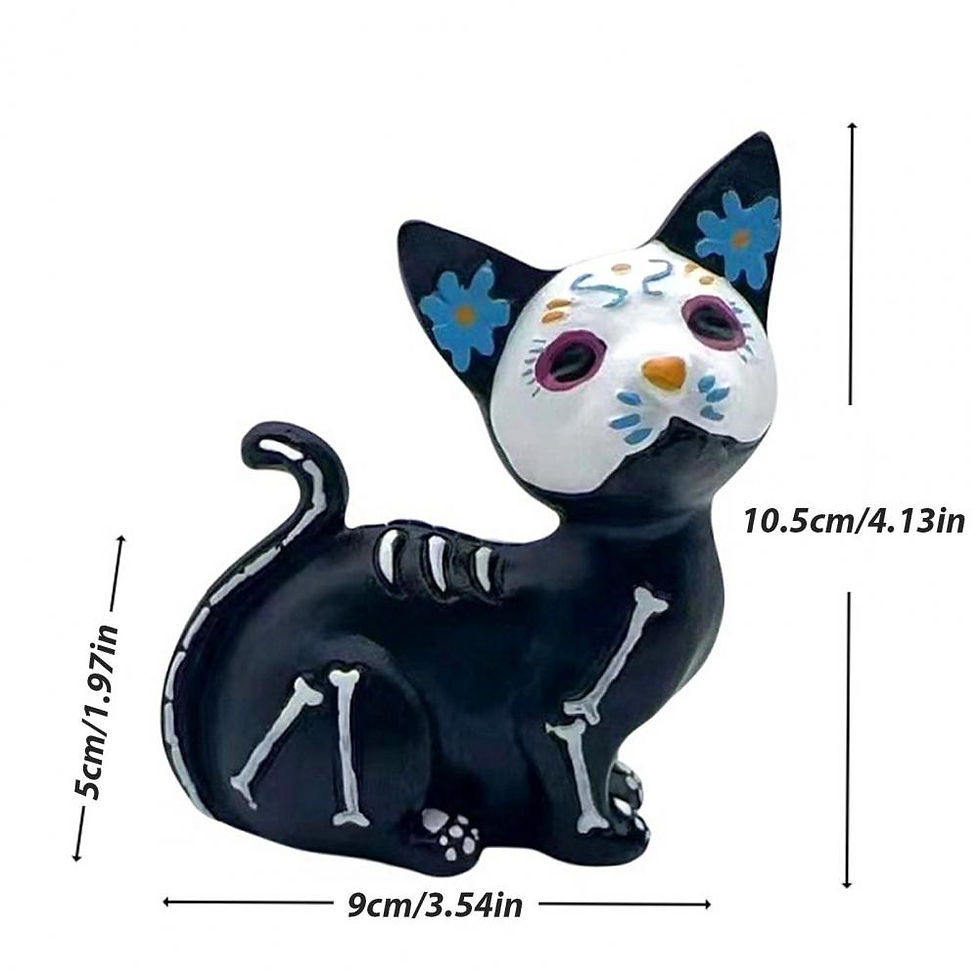Thumbnail: Halloween Home Decorations Dog Cat Ornament Spooky Halloween Haunted House Decor