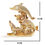 Thumbnail: Wedding Decor Crafts Ceramic Creative Room Decoration Handicraft Gold Animal Por