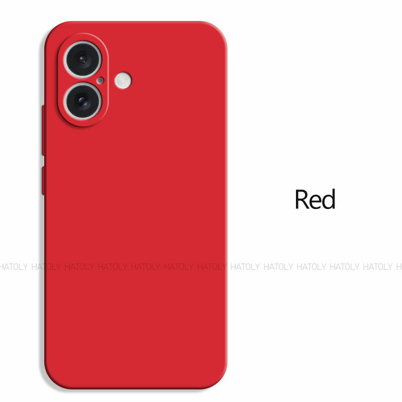 Thumbnail: For iPhone 16 Case iPhone 16 17 Pro Max Cover Original TPU Luxury Shockproof Liq