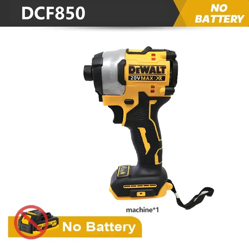Thumbnail: DEWALT DCF850 Impact Driver Electric Driver 20V Brushless Cordless 3250RPM screw