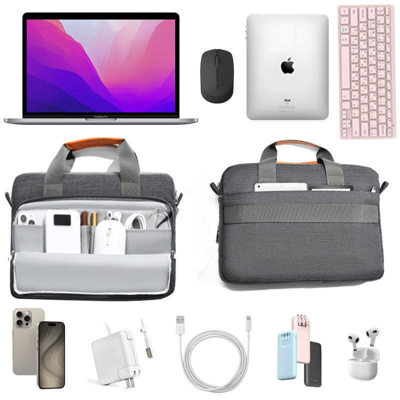 Thumbnail: Laptop Bags 13 14 15 16 inch Notebook Bag for MacBook Air Pro M1 M2 M3 M4 Comput