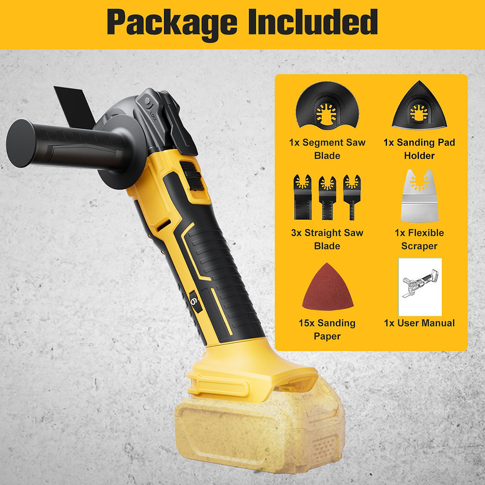 Thumbnail: Oscillating Multi Tool For DEWALT 18V Battery Electric Saw Trimmer Oscillating T