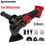 Thumbnail: Brushless Oscillating Multi Function Tool 6 Gears Cordless Vibration Trimmer Cut