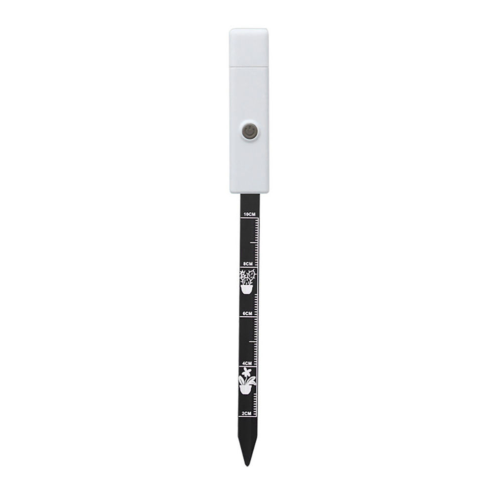 Thumbnail: 3 Color Indicate Light Soil Moisture Sensor Monitor Plants Flower Soil Hygromete