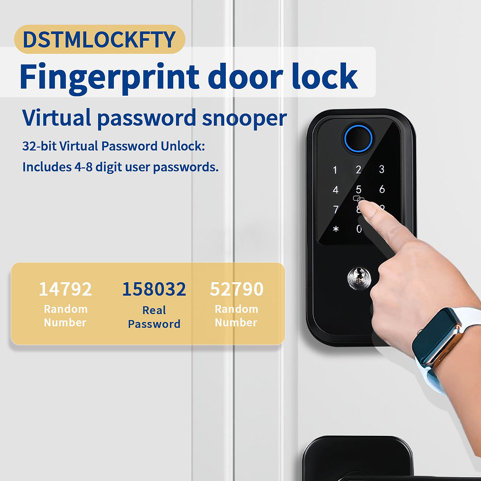 Thumbnail: Smart Deadbolt lock of TTLOCK bluetooth APP Fingerprint Door Lock, Keyless Entry