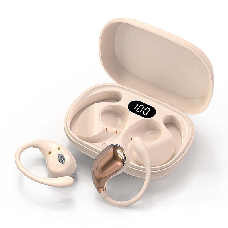 Thumbnail: Bluetooth 5.4 Ear Hook Headphones TWS Wireless Earphones HiFi Stereo Waterproof