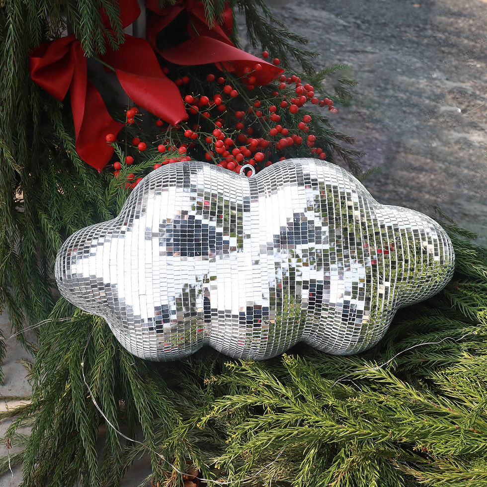 Thumbnail: Hanging Disco Cloud Decor - Multicolor Home Ornament Room Hanging Craft Decorati