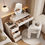 Thumbnail: Cream Style Dressing Table,dressing Table, Bedroom Bucket Cabinet, Simple Solid 