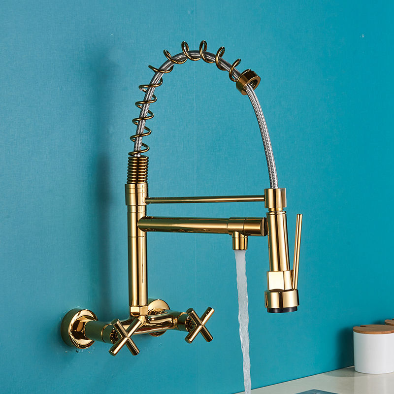 Thumbnail: Kitchen Sink Faucet Embedded Concealed Mixer Faucets Hot&Cold Kitchen Sink Mixer