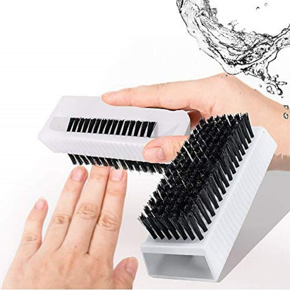 Thumbnail: Cleaning Brush Non-Disposable Double-Sided Nail Brushes Surgical Scrub Brushes S